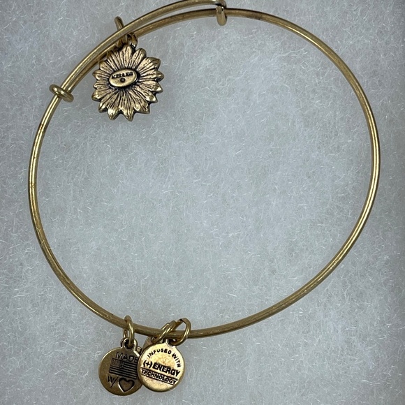 Alex and Ani Water Lily Charm Bracelet - NWT - Picture 2 of 4